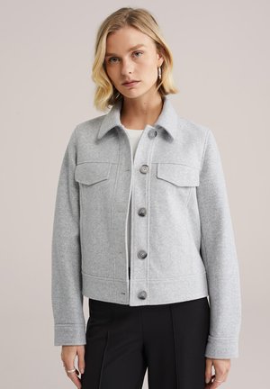 Overgangsjakke - blended light grey