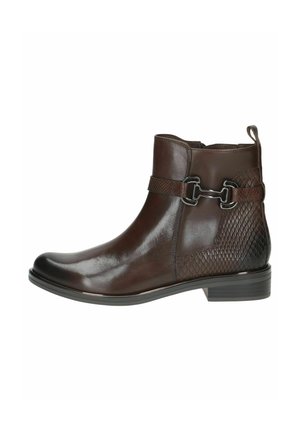 Caprice Botines bajos - dk brown comb