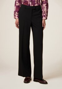 Oltre PALAZZO CON PROFILI   - Pantalon classique - nero