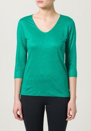 Striktrøje - green