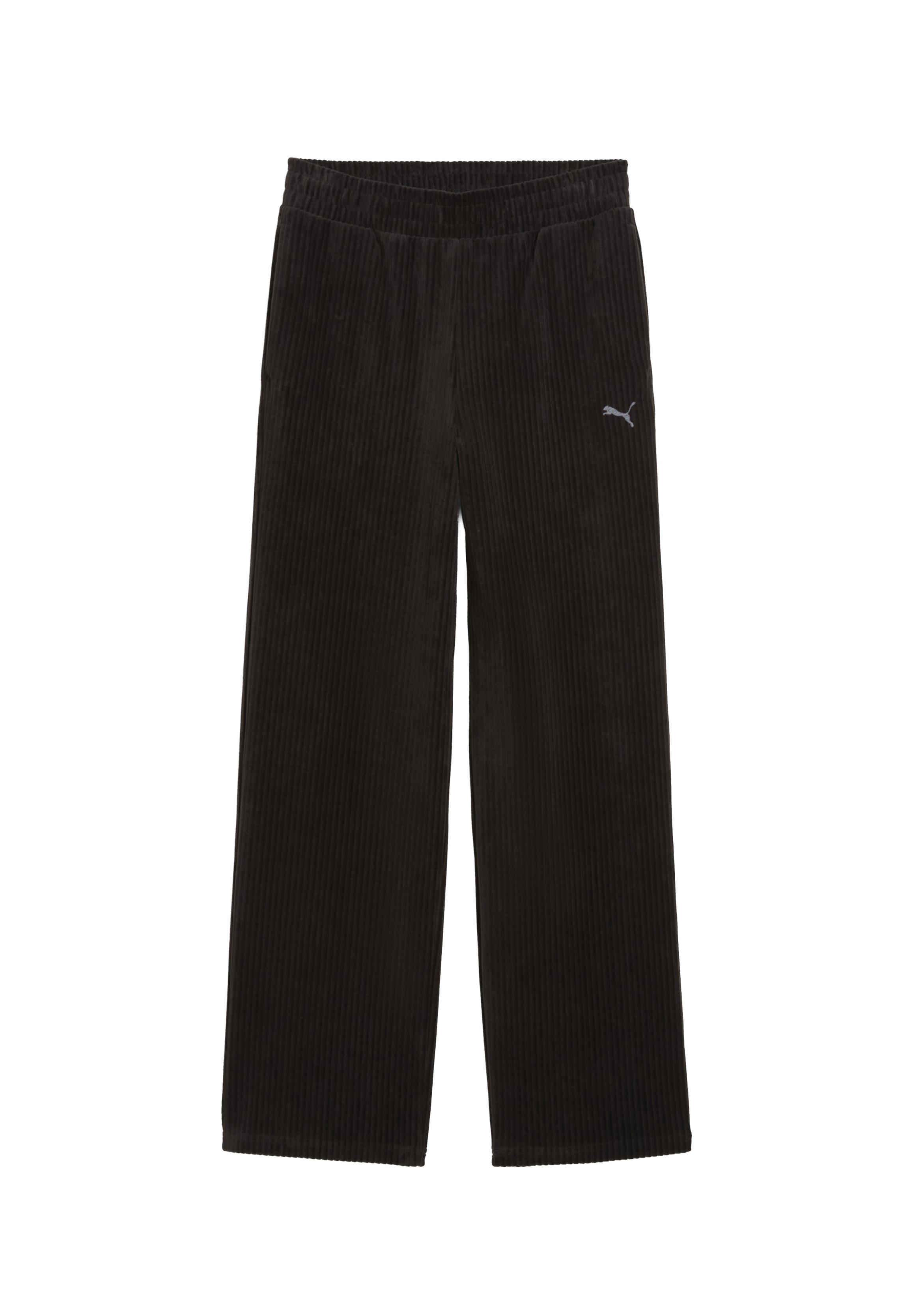 Puma ESSENTIALS ELEVATED STRAIGHT LEG - Kalhoty - black