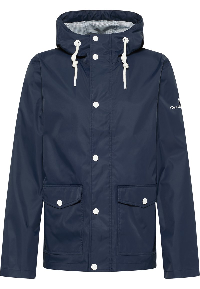 dreimaster Outdoorjas blauw