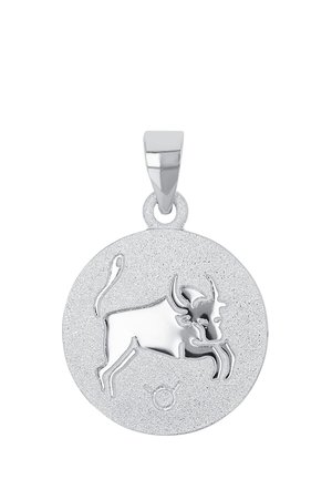 ZODIAC SIGN TAURUS STIER - Colgante - silberfarben