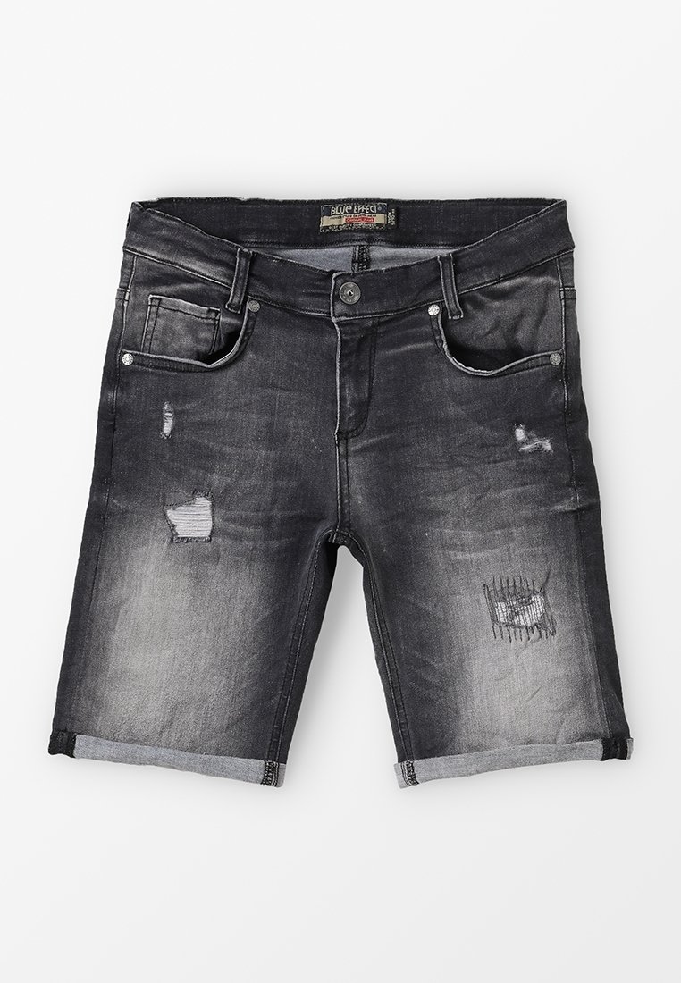 Blue Effect BOYS - Shorts vaqueros - black medium