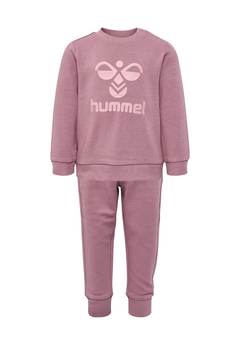 Hummel UNISEX SET liliowy melanż