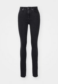 HIGH RISE SUPER - Uske traperice - denim black