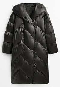 Massimo Dutti Piumino lungo - black