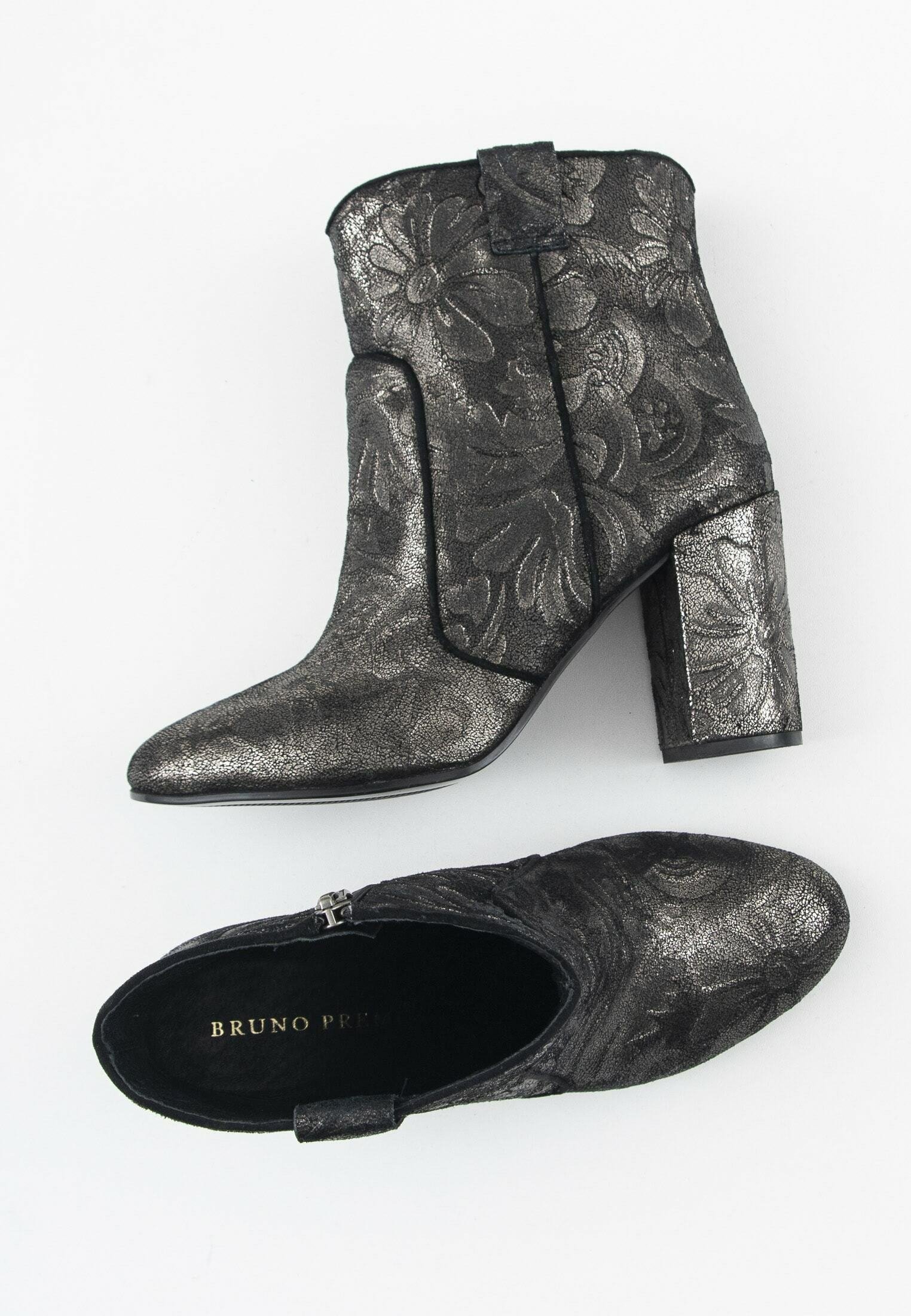 Bruno Premi Botines de tacón - grey/gris - Zalando.es