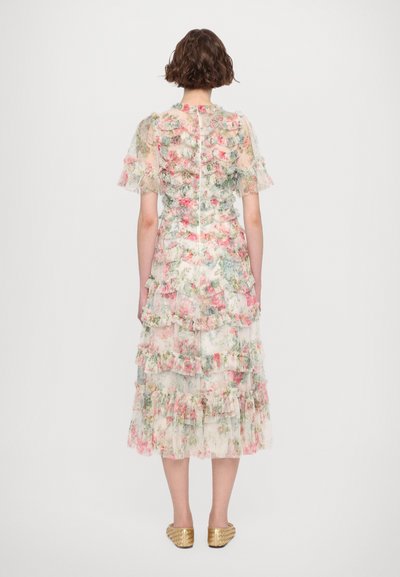 Needle & Thread FLORAL ROMANCE ROUND NECK BALLERINA DRESS - Festklänning - moonshine