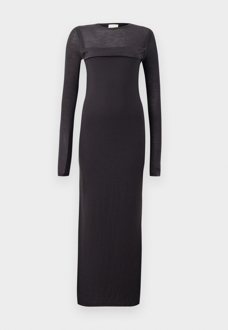 Nanushka Maxi-jurk antraciet Nanushka Maxi-jurk antraciet