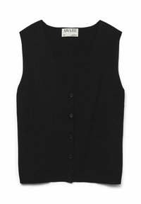 Vero Moda AWSIMONE  - Strukirani kaput - black