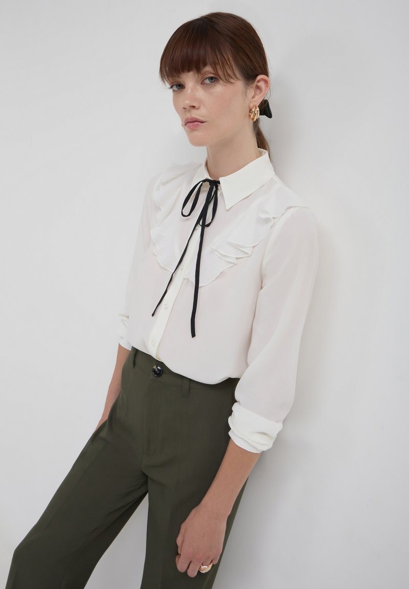 Calliope Button-down blouse - blanc