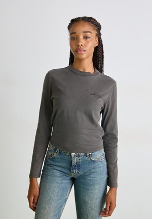 CHRISTIANA TEE - Long sleeved top - black