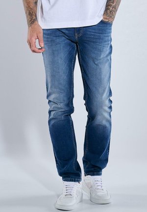 Emilio Adani SUPER-STRETCH-REGULAR - Straight leg jeans - indigoblau