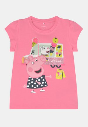 NMF PEPPAPIG PEPPA MASKA - T-shirt con stampa - morning glory