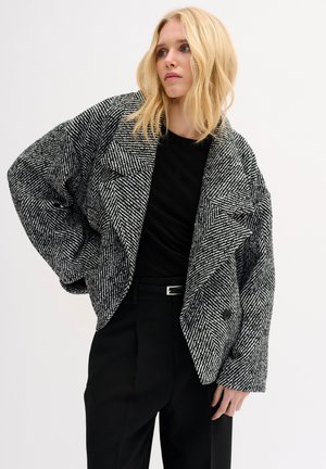 MAGGIEMW  - Light jacket - black - off white combo