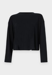 TEE - Pikkade varrukatega topp - true black