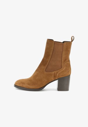 CAFèNOIR, BOOTIES - Støvletter - brown leather