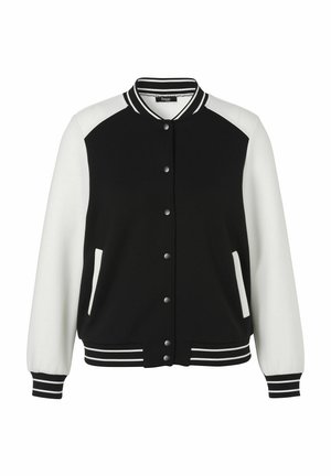 Zip-up sweatshirt - schwarz