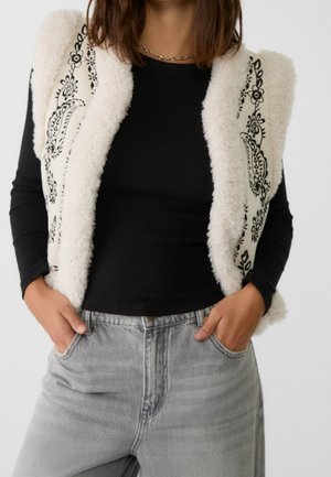 Veste sans manches - white