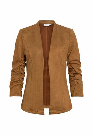 VILA, VINANCY HER 3/4 BLAZER/KA - Blazer - toasted coconut