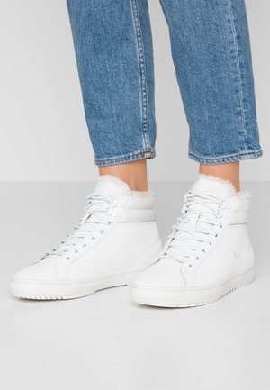 Korkeavartiset tennarit - offwhite