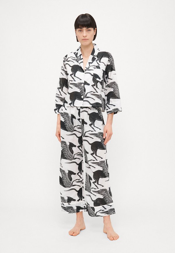 PEGASUS BOXY SHIRT WIDE LEG - Pyjama set4