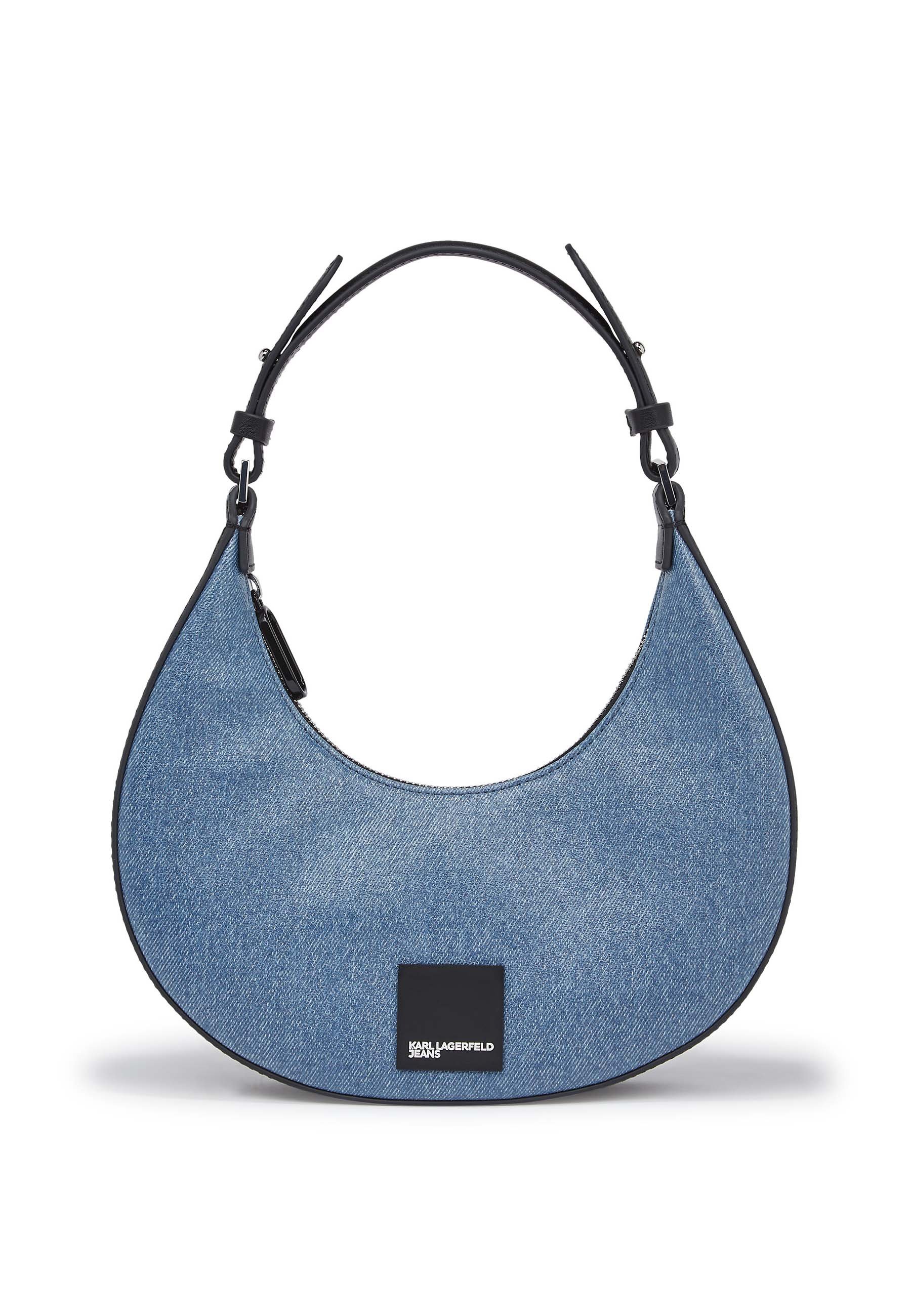 KARL LAGERFELD K/ID MD HALF MOON BAG ハンドバッグ KARL LAGERFELD K/ID MD HALF MOON BAG | White Women's Handbag