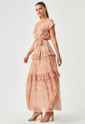 ANNA - Maxi dress - beige lurex abs