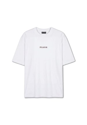 Pegador, PEGADOR OVERSIZED T-SHIRT ASTI - T-shirt print - weiß