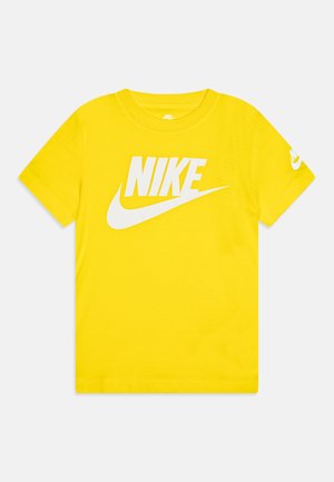 FUTURA TEE UNISEX - Print T-shirt - opti yellow/white