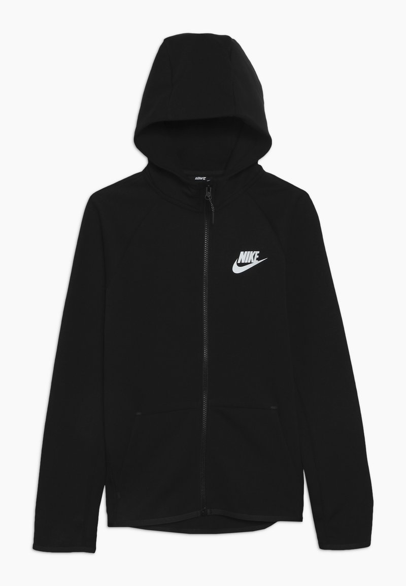 Nike Sportswear TECH FLEECE ESSENTIALS Sudadera con cremallera black/white/negro Zalando.es