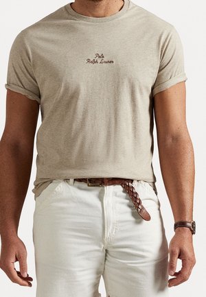 T-shirt print - beige