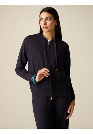 CON CAPPUCCIO - Sweatjacke - blu