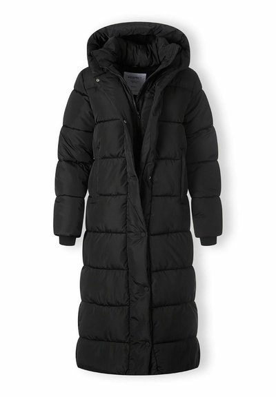 Only ONLMONTANA Lange Puffer Jas Dames Zwart - Vergelijk prijzen