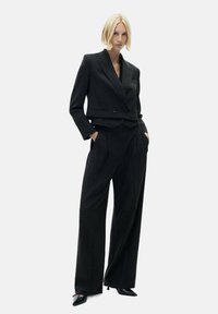 Mango SMOCK - Blazer - black