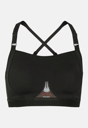GRAVITY LITE - High support sports bra - black
