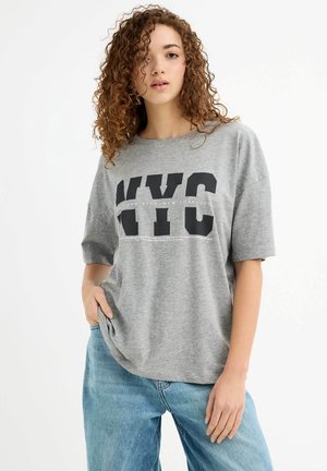 INSIDE, Camiseta estampada - gris