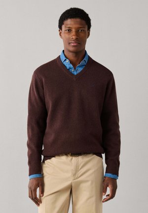 Hackett London, Jersey de punto - ebony brown