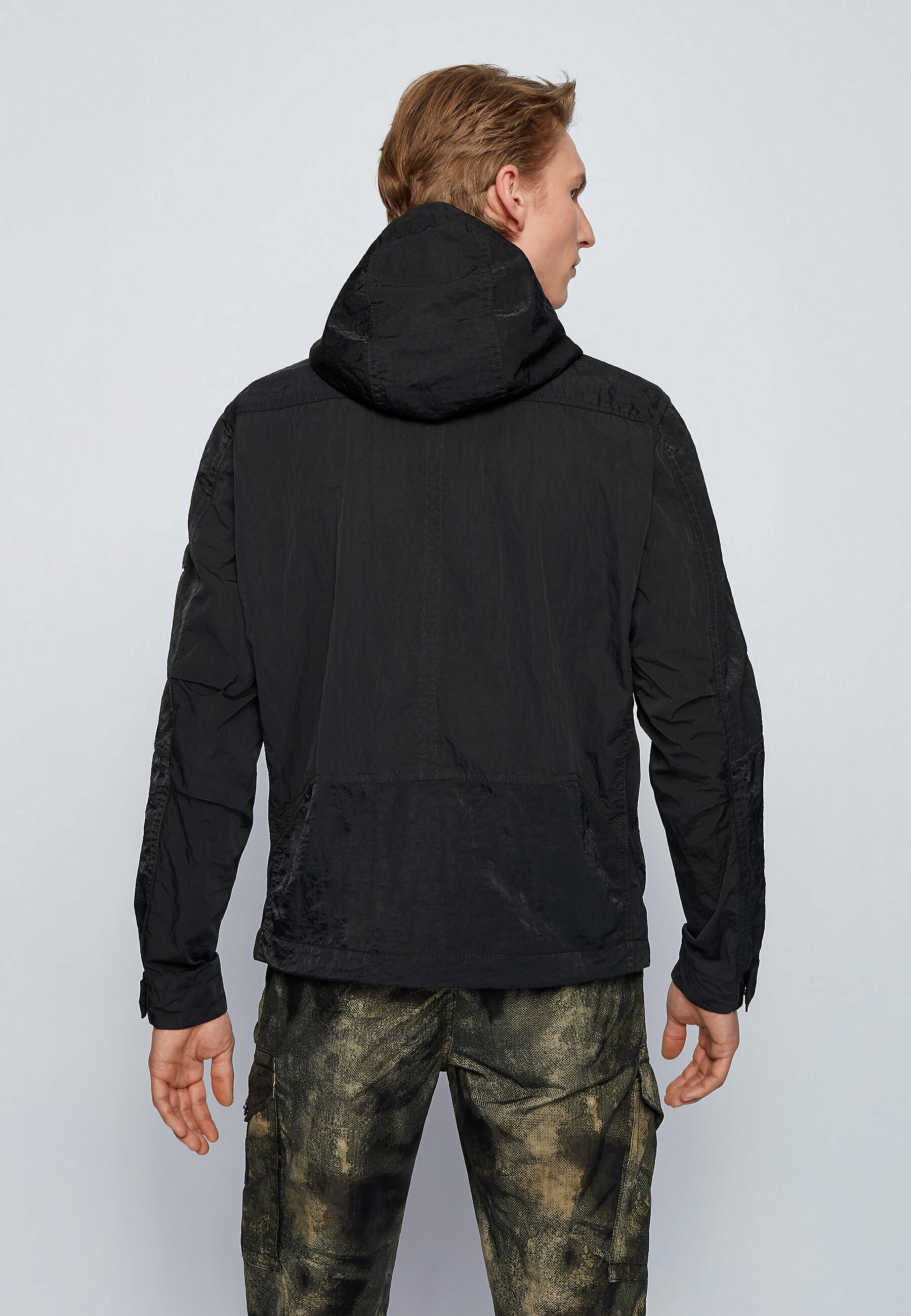 branded softshell jacket