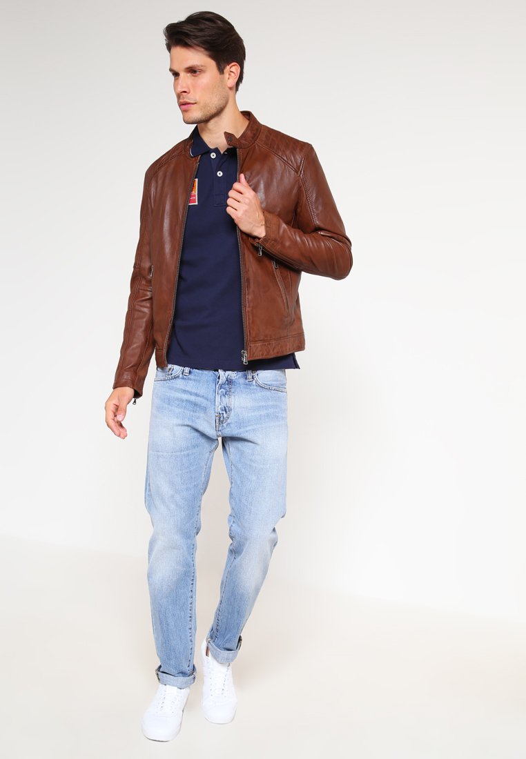 Oakwood AGENCY Skinnjacka tobacco Zalando.se Oakwood AGENCY Skinnjacka tobacco Zalando.se