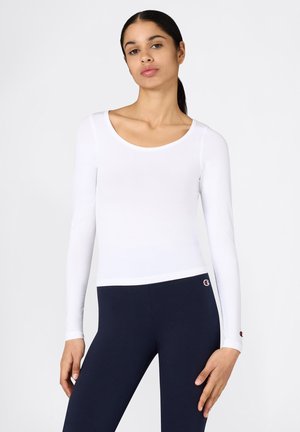 TEE ICONS CONTRAST - Camiseta de manga larga - white