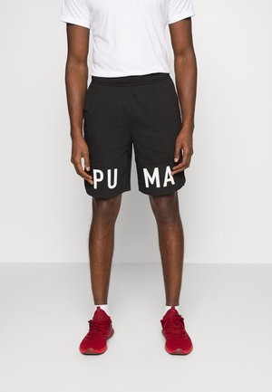 Puma TRAIN LOGO 9" SHORT - Korte broeken - black