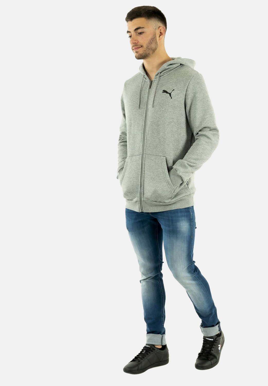 pull puma gris