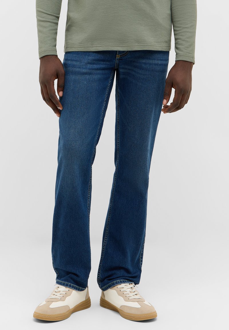 mustang Straight leg jeans blauw