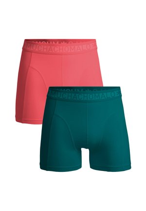 2-PACK SOLID - Nadrág - green/pink