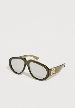UNISEX - Gafas de sol - green/light grey mirror silver-coloured