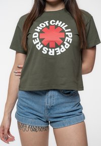 Paradiso Clothing RED HOT CHILI PEPPERS CLASSIC ASTERISK - Print T-shirt - green