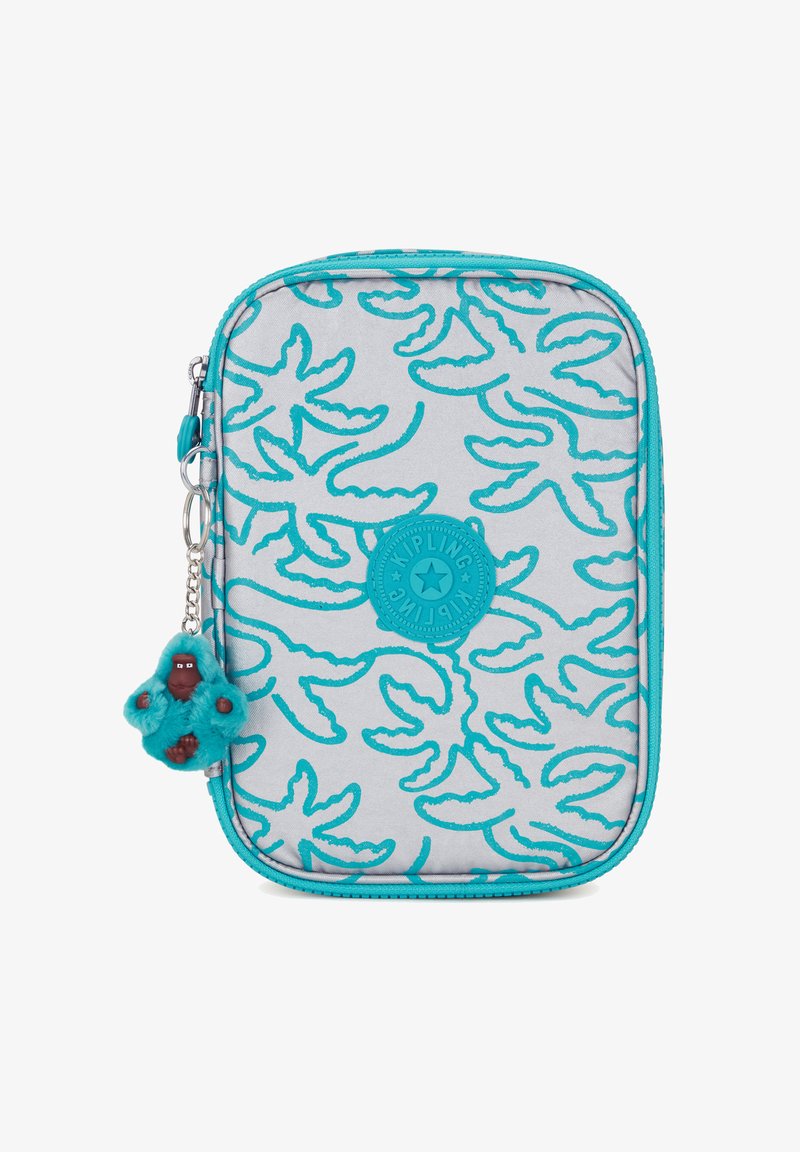 Kipling 100 PENS BTS + AC - Pencil case - metallic palm