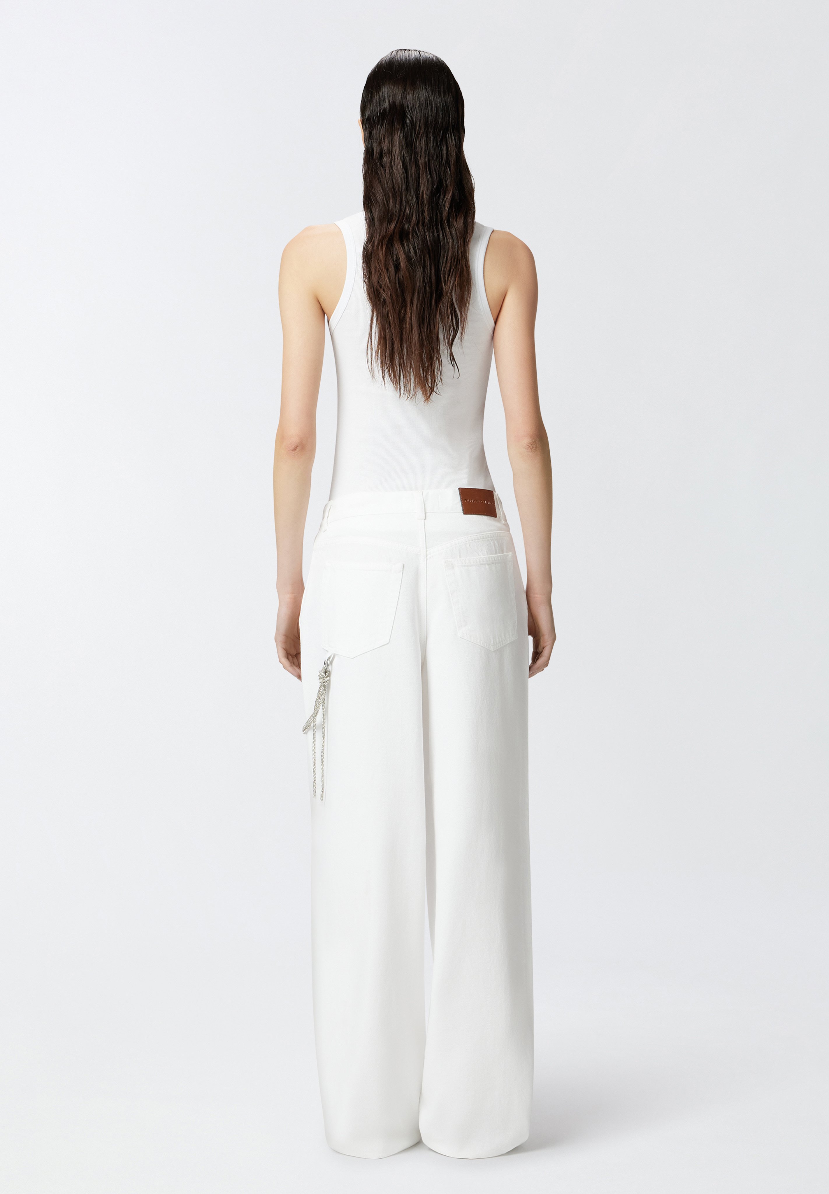 Pinko LAURYN - Jeans a sigaretta - bright white/bianco